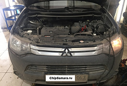 Mitsubishi Outlander III 2.0 CVT 2014- Увеличение мощности, редактирование прошивки от Дмитрия Аяшева (Екатеринбург)
